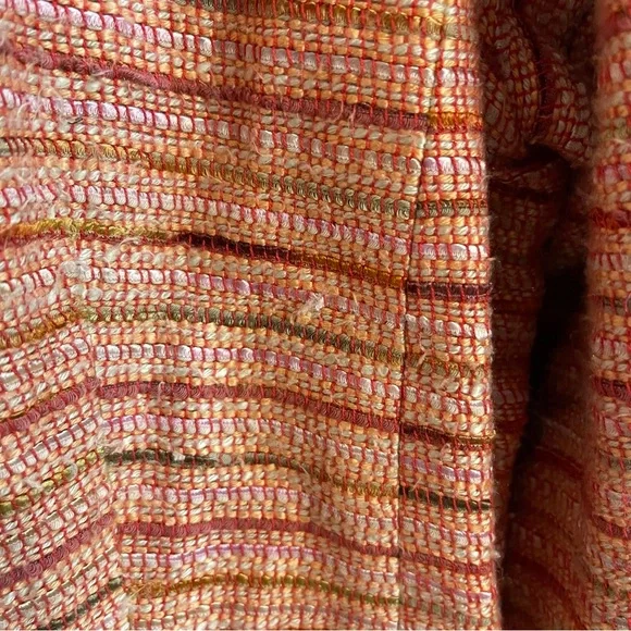 LAFAYETTE 148 Orange Tweed Blazer Size 14 - Picture 15 of 15